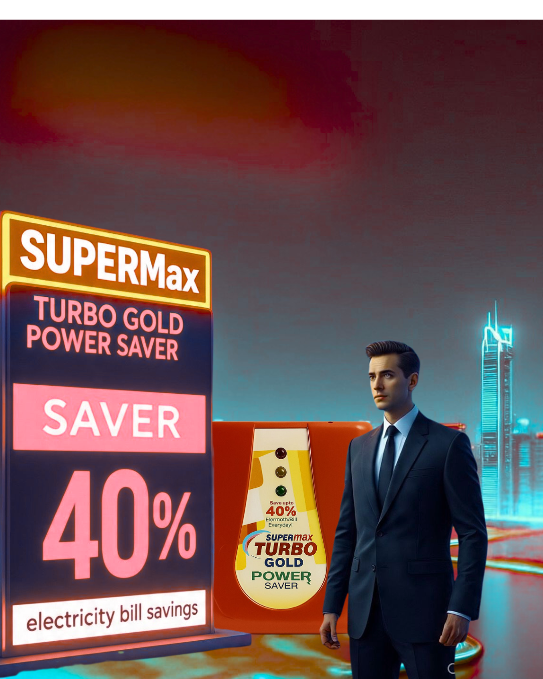 Max Turbo Enviropure Power Saver (15kw Save Upto 40% Electricity Bill Everyday)